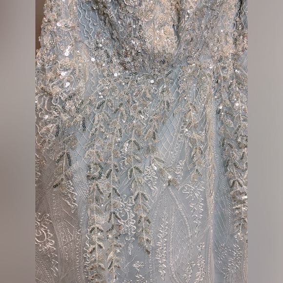 Mac Duggal 20312 Embroidered Sleeveless A Line Gown - Picture 10 of 14